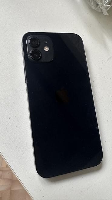 буушный айфон: IPhone 12, Б/у, 128 ГБ, Черный, 78 % — 1