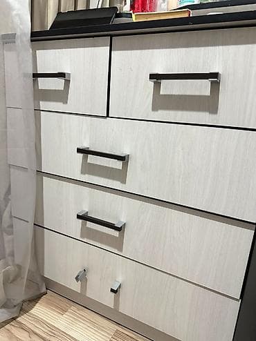 di store: Туалетный столик, Б/у, С зеркалом, цвет - Белый, Дерево — 2