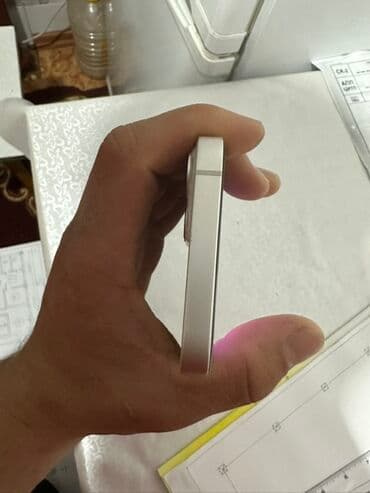 бу 13 айфон: IPhone 13, Колдонулган, 128 ГБ, Ак, Каптама, Коргоочу айнек, 88 % — 2