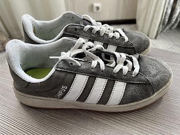 обувь кампус: Кроссовки Adidas Campus - Оригинальная модель Campus с тремя белыми — 2