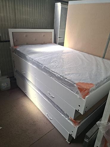 детскую кровать турция: Односпальная кровать, Новый, С матрасом, длина - 200 см — 7