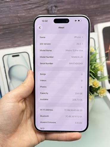 microsoft xbox: IPhone 15 Pro Max, Б/у, 256 ГБ, Серебристый, Коробка, В рассрочку, 91 % — 8