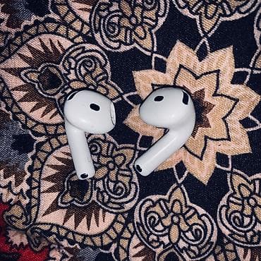 наушники с переводчиком: Беспроводные вкладыши наушники, Apple, Airpods 2, Б/у — 2