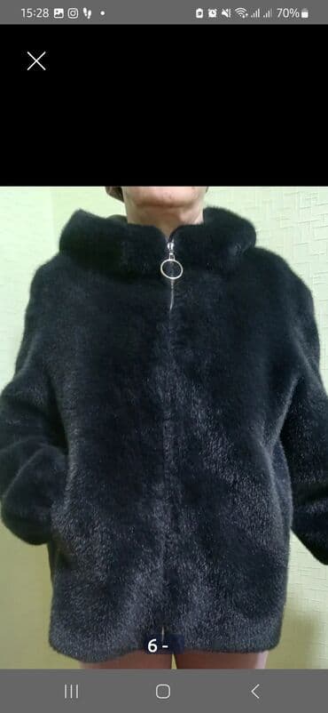 американский бушлат: ШУБКА эко-норка! Одета была 3раза. Практически новая. Очень мягкая — 2