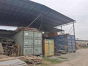 работа в склад: Ангар/склад с навесом из металлоконструкций Описание: - Просторная — 2