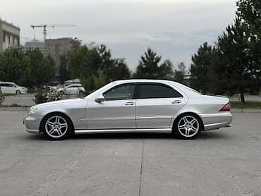 w22: Mercedes-Benz S-class AMG: 2002 г., 5.5 л, Автомат, Бензин, Седан — 5