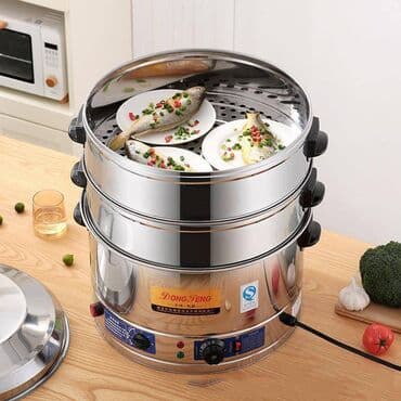 мантоварка бамбук: Мантыварка - пароварка промышленная 4 яруса В наличии: 47см 52 см — 7