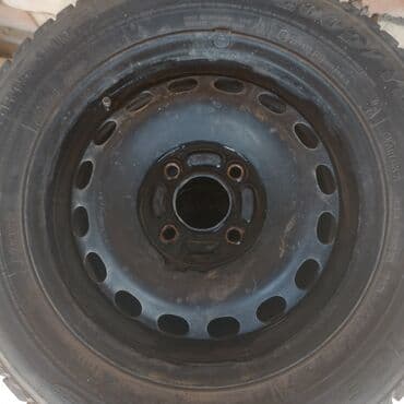 шины 14 бу бишкек: Колеса в сборе 195 / 65 / R 15, Зима, Комплект, Железные, отверстий - 4 — 2