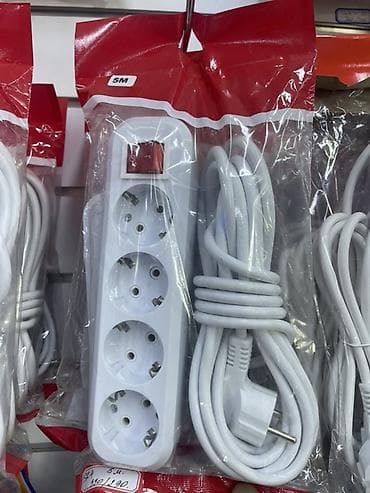 mini projector: Удлинитель, Длина: 5 м, 4 розетки — 2