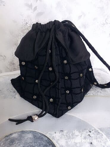 сумка ручной работы из натуральной кожи: Сумочки декоративные, ручной работы, размеры 15×15 ткань Атлас + — 7