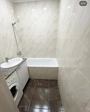 1ком кв пишпек: 2 комнаты, 70 м², 7 этаж, Дизайнерский ремонт — 9