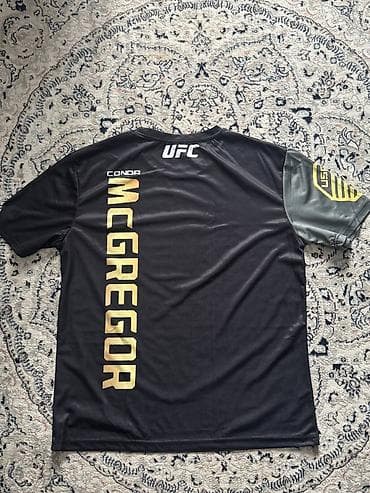 одежда мужской: Мужская футболка, XL, Reebok, Новый, цвет - Черный, Платная доставка — 2