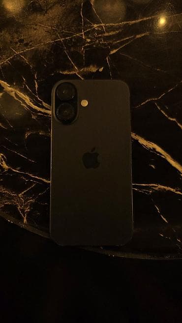 Техника и электроника: IPhone 16, Б/у, 128 ГБ, Black Titanium, Коробка, 81 % — 2