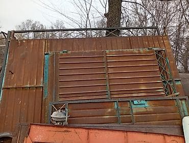 Лак жана боёк материалдары: Металлические ворота из профлиста с усиливающей рамой. - Конструкция — 1