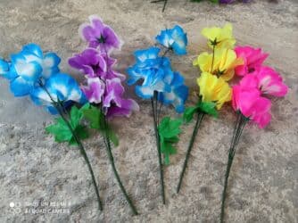 нан жапкыч: Цветы пластиковые искусственные цветы.
Длина 50см.
50с - 1шт — 5