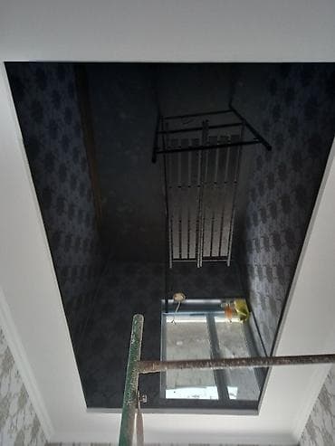 Курулуш жана оңдоо кызматтары: Керме шыптар Жылтырак, Жылтырабаган, 3D потолоктор Акысыз ченөө, Кепилдиги, Монтаждоо — 3
