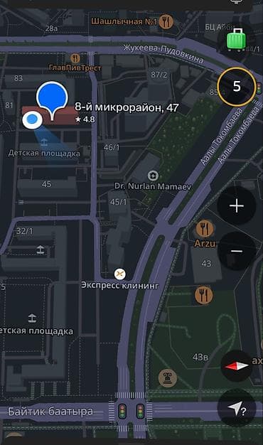 квартира с подселением 8 мкр: 3 комнаты, 70 м², 105 серия, 1 этаж, Евроремонт — 8