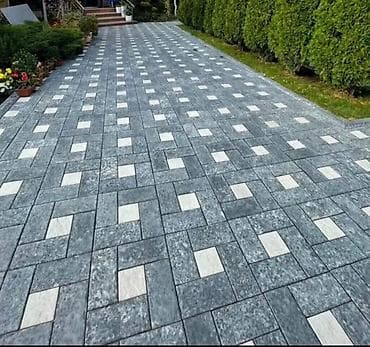 мраморный лист: Тротуарная плитка «Янтарный мрамор, черный». Дизайнерские — 5