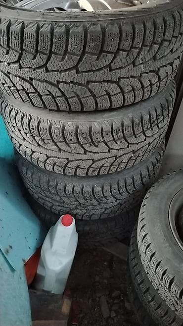 тик: Колеса в сборе 255 / 55 / R 18, Зимняя шипованная, Комплект, Легковые, Литые, отверстий - 5 — 4