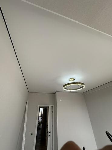 a frame: Натяжной потолок Матовое Монтаж — 2