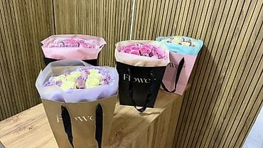 куплю букет: Букеты из живых цветовбукеты в переносках очень удобно и модно — 3