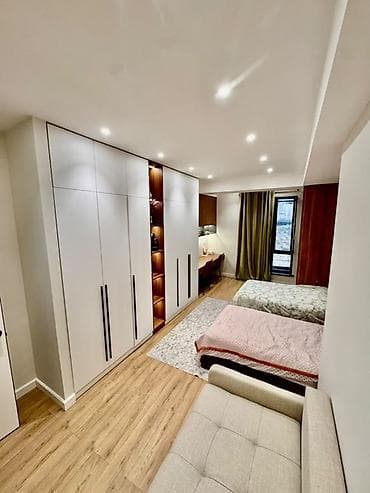 Квартиры: 3 комнаты, 120 м², Асанбай мкр Элитка, 7 этаж, Дизайнерский ремонт — 9