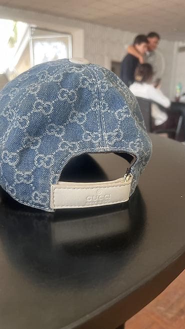 mark spenser: Головные уборы, Gucci, Б/у, цвет - Синий, Платная доставка, Самовывоз — 2