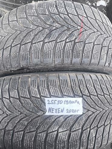 Шины 255 / 50 / R 19, Зима, Б/у, Пара, Внедорожные (АТ/МТ), Nexen