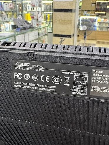 core i: Б/у ноутбук Asus FX80G Asus FX80G (также известный на глобальном — 4