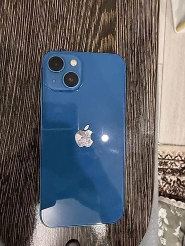ipnone 13: IPhone 13, Б/у, 128 ГБ, Синий, Зарядное устройство, Чехол, Кабель, 84 % — 2