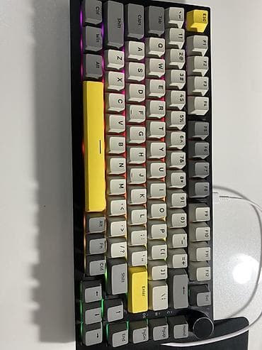 redmi nout 12 pro: Клавиатура, Ajazz, Механическая, Проводное подключение, Размер: 75% — 3