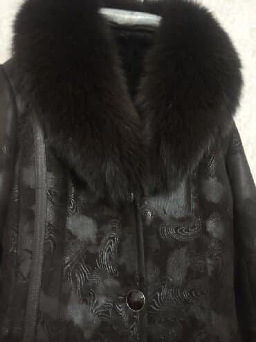 халат бу: Шикарная классическая натуральная дубленка на худенькую высокую — 2