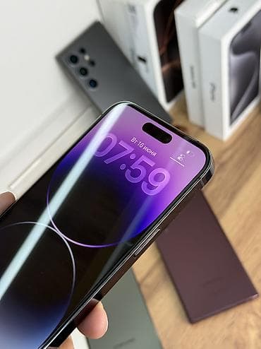 second tech: IPhone 14 Pro Max, Б/у, 512 ГБ, Deep Purple, Защитное стекло, Чехол, 85 % — 5