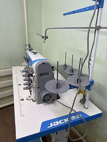 Оборудование для производства: 4 даана Jack W4распошивалка машинкаларын сатам,абалы жакшы.баалары 20 — 2