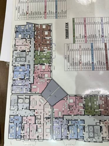 готовая квартира в рассрочку: 3 комнаты, 92 м², Элитка, 11 этаж, ПСО (под самоотделку) — 1