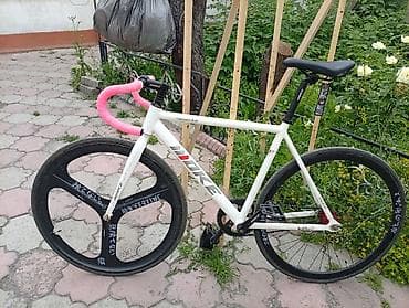 fixed gear: Шоссейный велосипед, Рама L (172 - 185 см), Б/у — 1