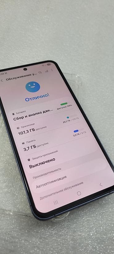 buds air: Samsung Galaxy A55, Б/у, 128 ГБ, цвет - Черный, 2 SIM — 6