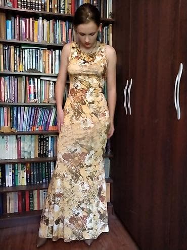 платье футляр длинное: Роскошное платье. S размер на высокую девушку — 5