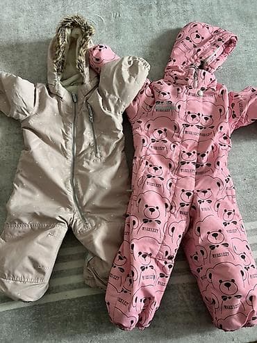 nike tech fleese: Зимние детские комбинезоны, 2 шт. - Модель: цельные комбинезоны с — 1