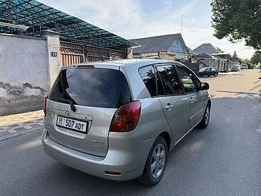 Транспорт: Toyota Corolla Verso: 2002 г., 1.8 л, Автомат, Газ, Универсал — 4