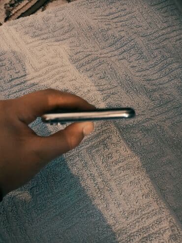 телефоны xiaomi redmi 9с: IPhone X, Колдонулган, 256 ГБ, Күмүш, 100 % — 1