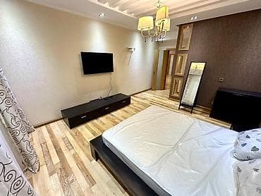 flat osh: 4 комнаты, Риэлтор, С мебелью полностью — 8