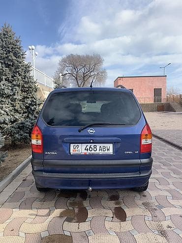 прямоток мото: Opel Zafira: 2002 г., 1.8 л, Бензин, Минивэн — 6