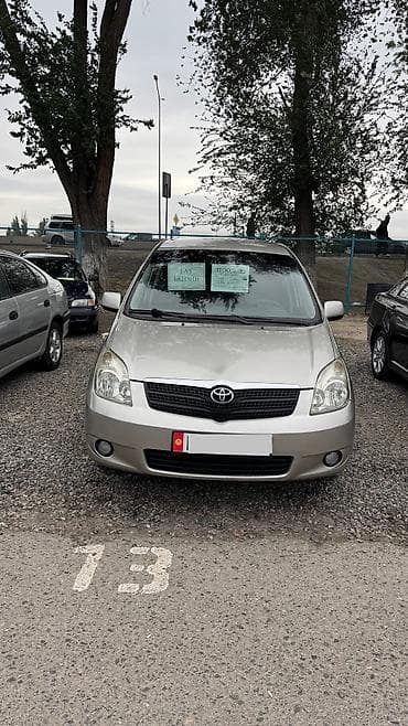 Транспорт: Toyota Corolla Verso: 2003 г., 1.8 л, Механика, Газ, Минивэн — 2