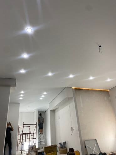 Натяжной потолок Глянцевое, Матовое, 3D потолки Гарантия, Бесплатная консультация, Бесплатный замер