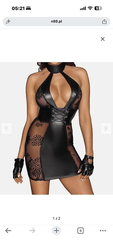 латексный костюм: Noir Handmade производитель Польша Женская коллекция эротичных изделий — 4