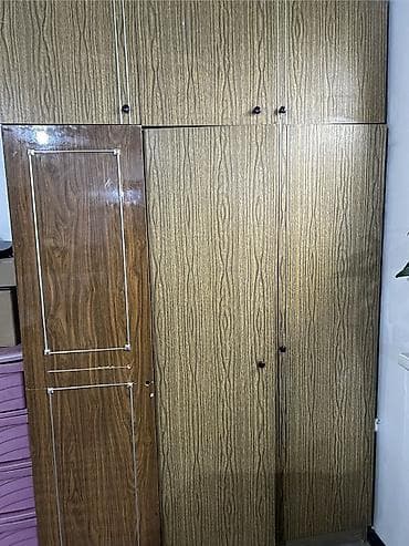 fabric case: Прямой диван, Б/у — 2