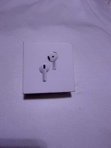 Беспроводные вкладыши наушники, Apple, AirPods 4, Новый — 1