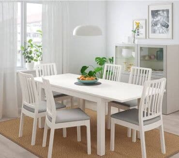 Ковролин: Стол из Икеи, Lanenberg.Обеденный также как и письменный — 2