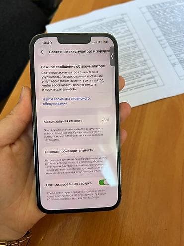 iphone hs: IPhone 13 Pro, Sierra Blue, Чехол, 75 % — 2